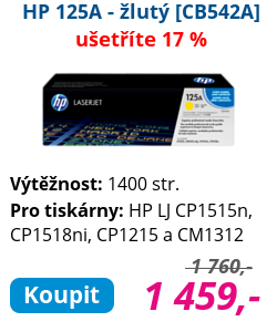 Koupit HP 125A - žlutý