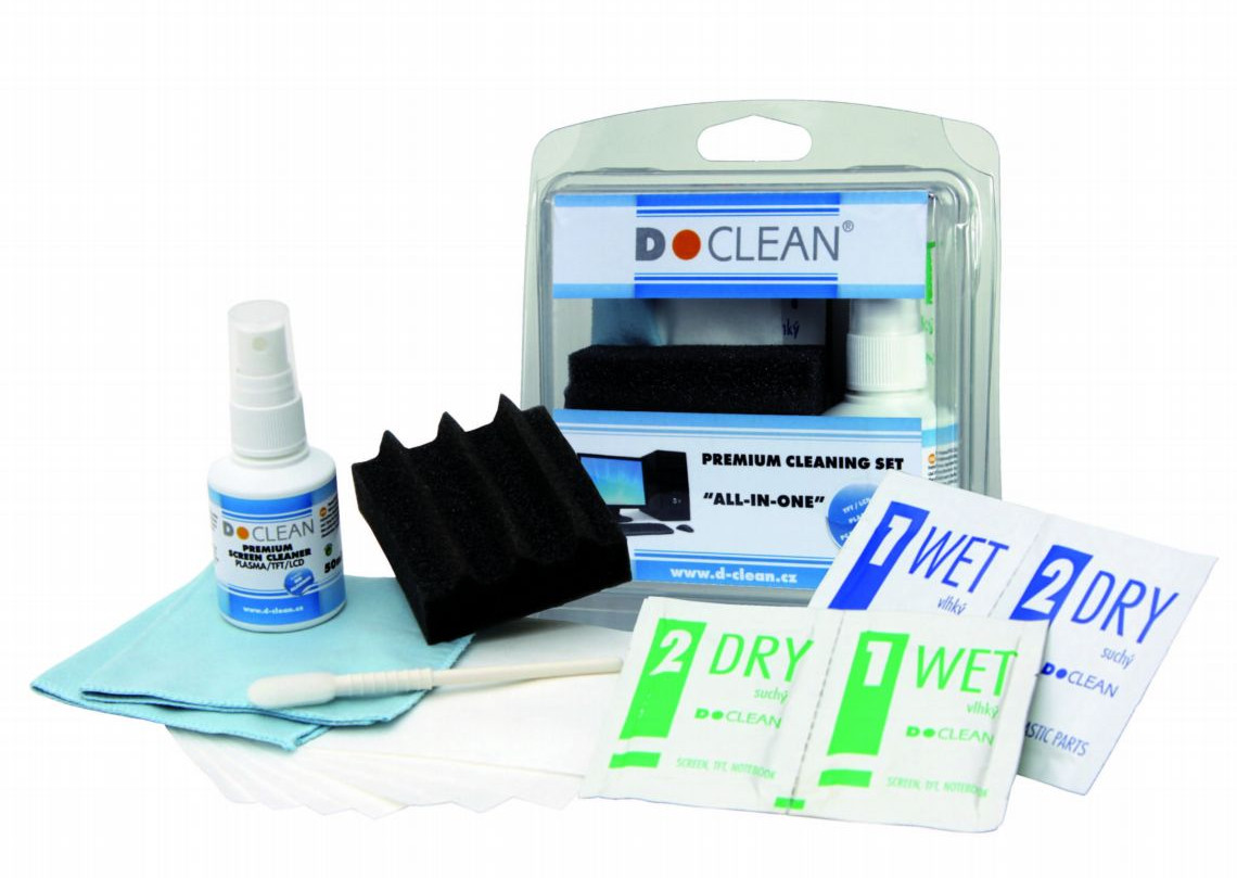 dclean premium all in one cleaning set